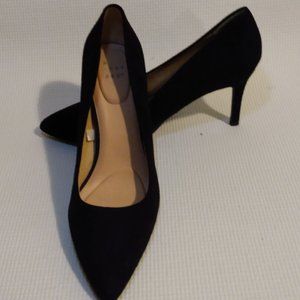 Black Suede Pump